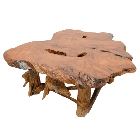 Redwood Driftwood End Table | Mountain Top Furniture